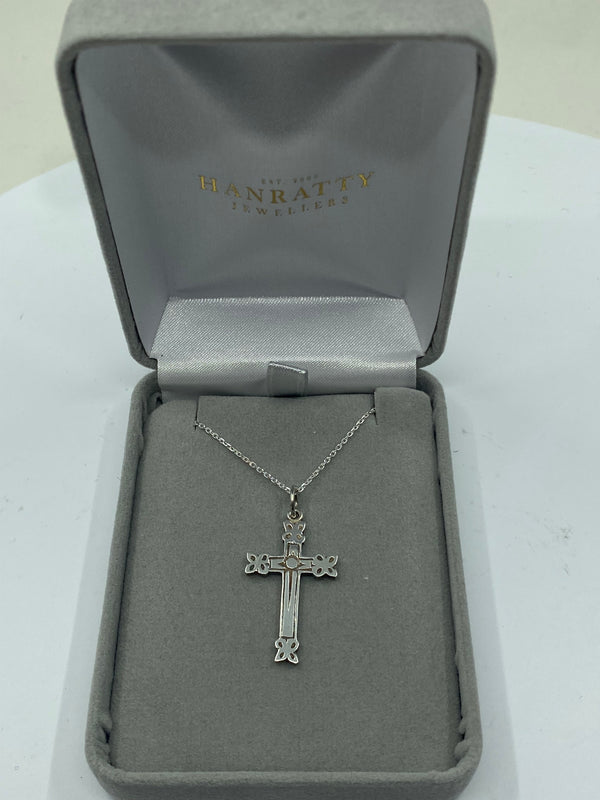 Cross Pendant - Sterling Silver