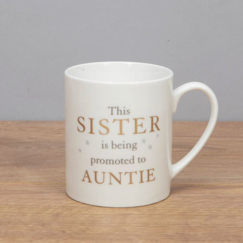 Sister Being Promoted To Auntie Mug