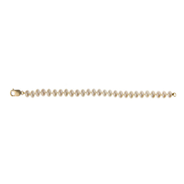 9ct Culture Pearl Bracelet- 6mm