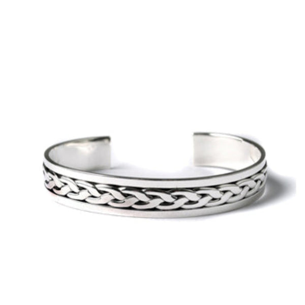 Celtic Bangle - Sterling Silver