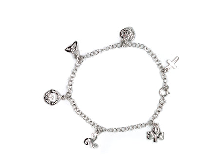 Irish Charm Bracelet - Sterling Silver