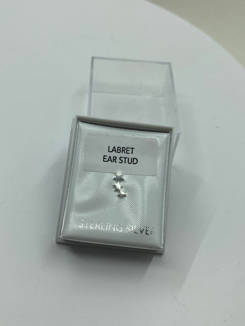 Star Climber Ear Stud - Sterling Silver