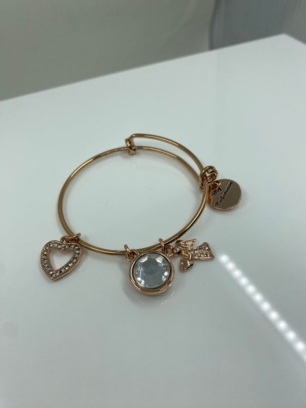 Confirmation Bangle - Rose Gold