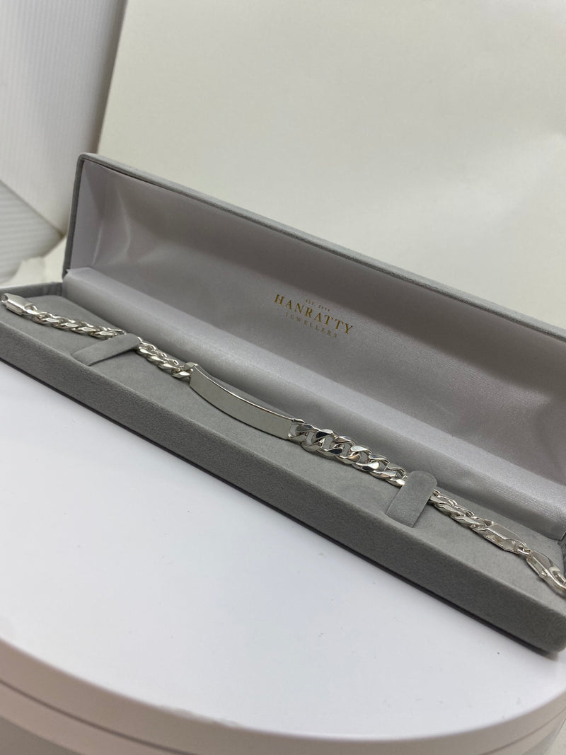 Gents ID Bracelet - Sterling Silver