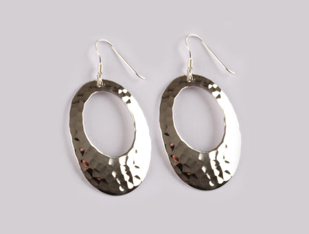 Simple Drop Earrings - Sterling Silver