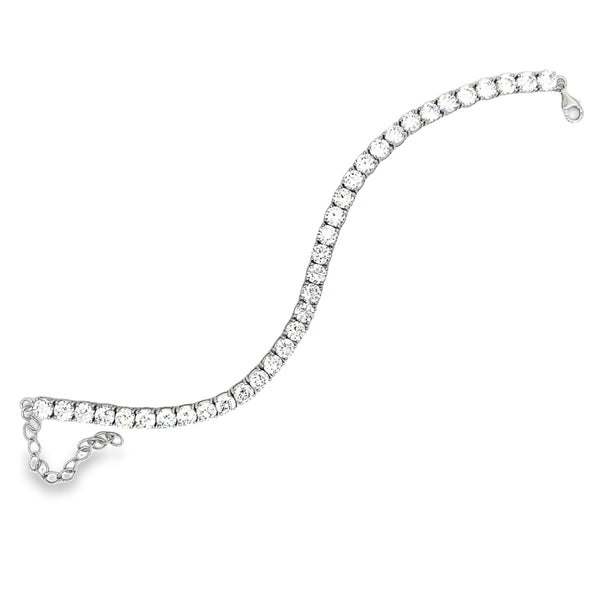 Tennis Bracelet 5mm CZ - Cristallo Di Milano