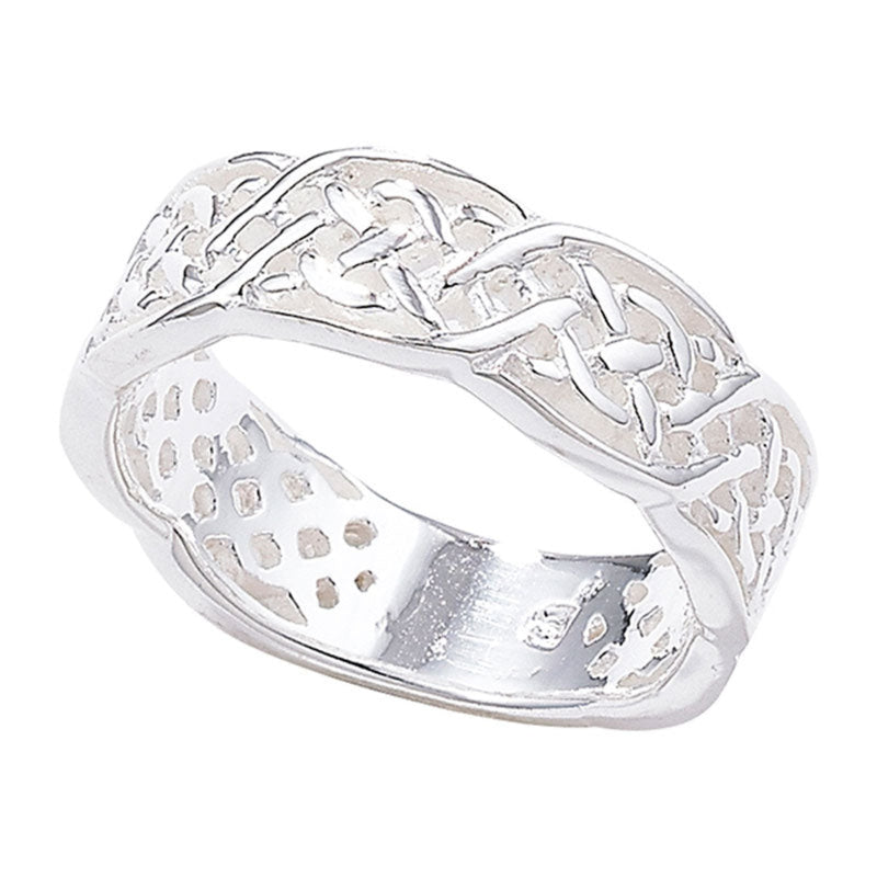 Silver Celtic Ring - Sterling Silver