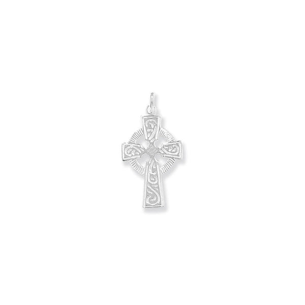 Large Celtic Cross - Sterling Silver