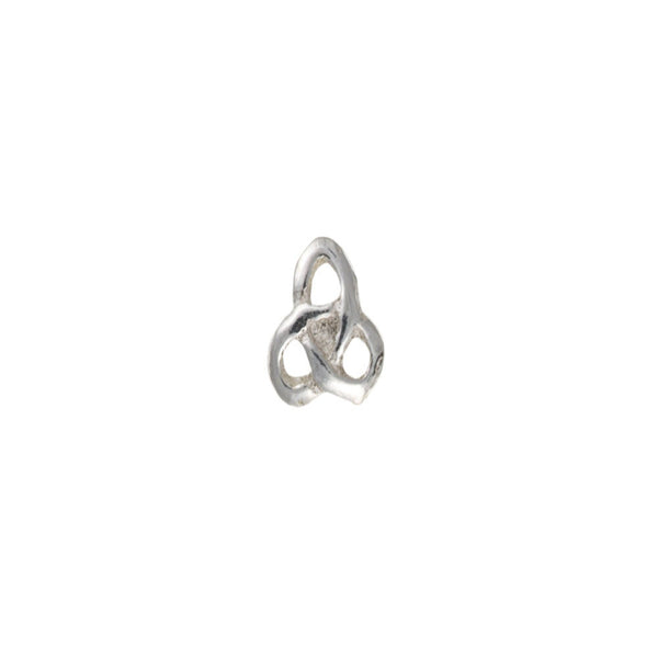 Celtic Nose Stud - Sterling Silver