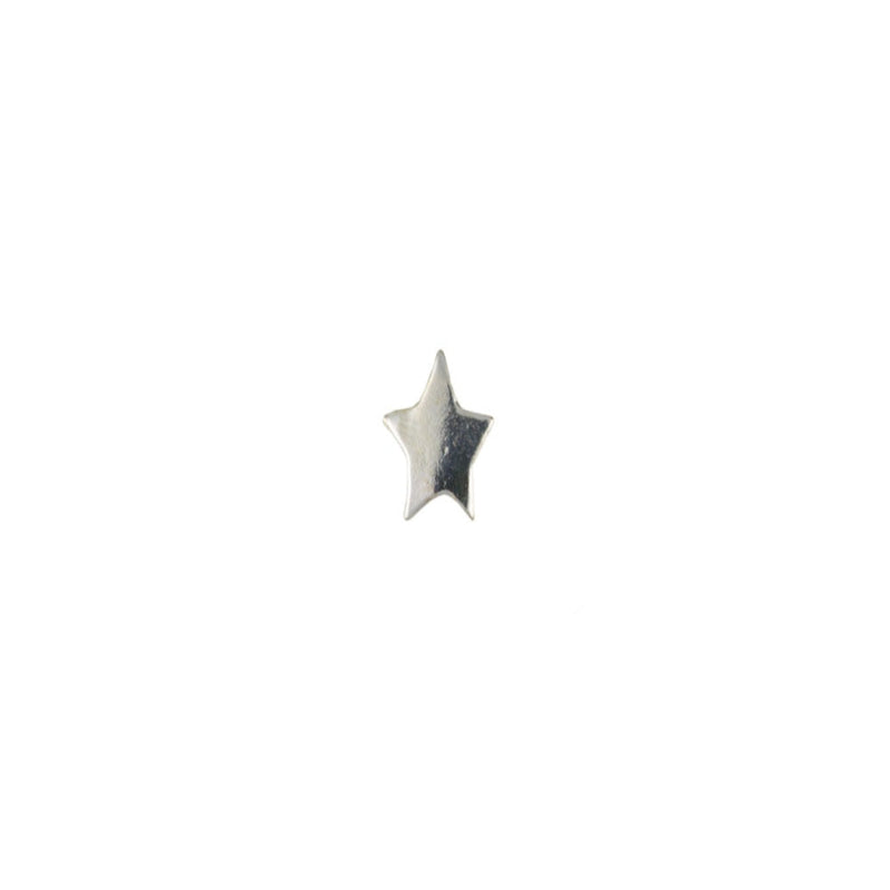 Star Nose Stud - Sterling Silver