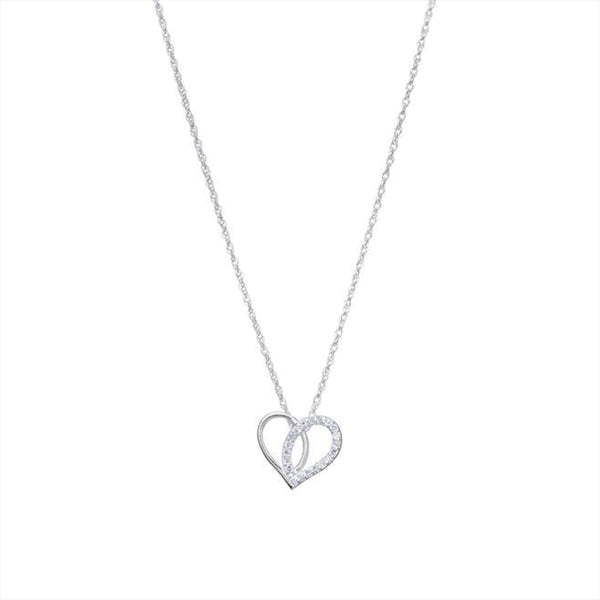 CZ Heart Necklace