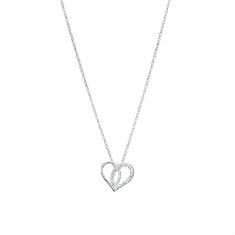 CZ Heart Necklace