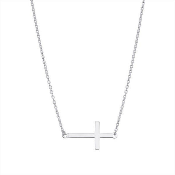 Cross Necklace - Sterling Silver