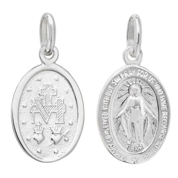 Miraculous Medal - Sterling Silver