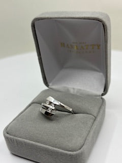 Diamond Ring - 9ct White Gold