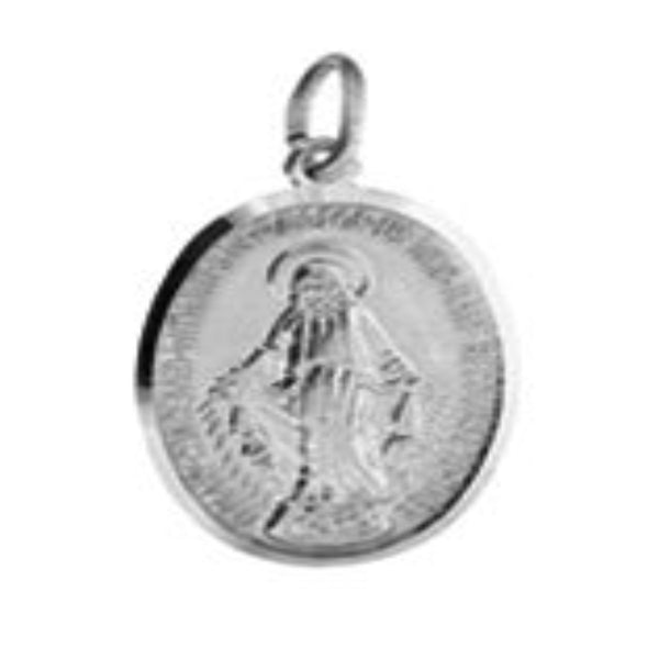 10mm Medal Miraculous - Sterling Silver