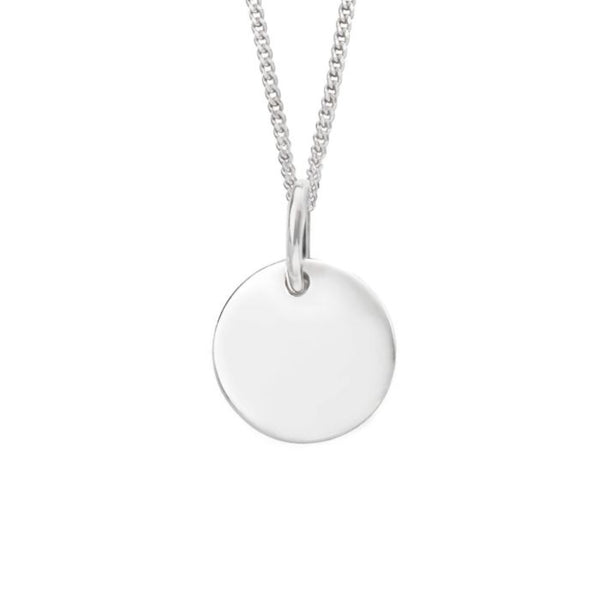 11mm Round Tag Pendant