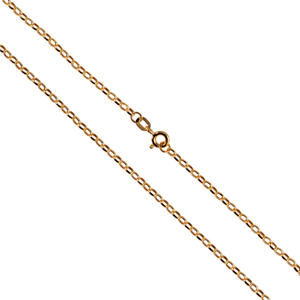 Hollow Diamond Cut Belcher Chain - 9ct Gold