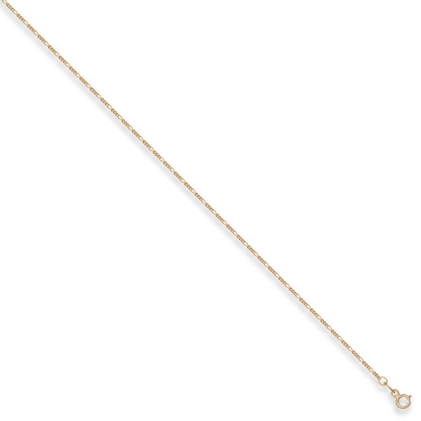 Figaro Chain - 9ct Yellow Gold